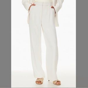Aritzia Wilfred Effortless Pant | Light Birch Color size 6